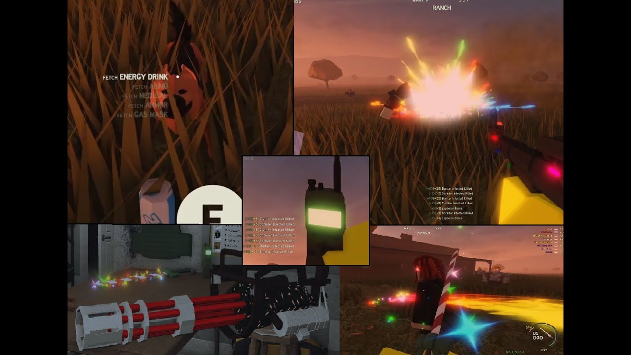 Roblox Those Who Remain Christmas Event - All Gold Gift Items Showcase