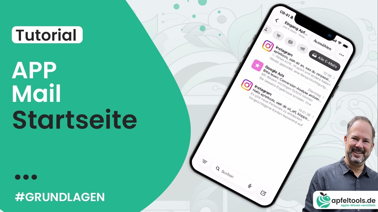 Apple App Mail - Startseite