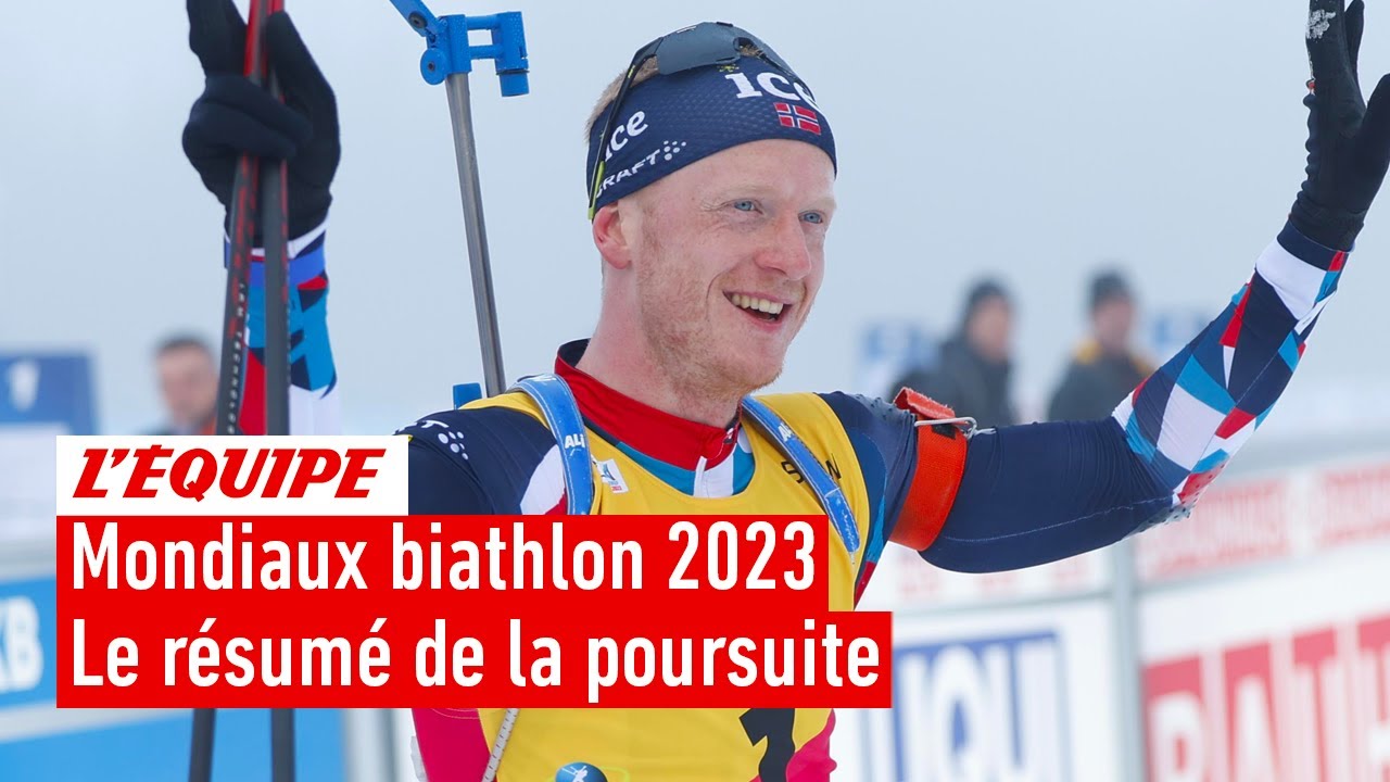 Mondiaux biathlon 2023 - Les Français largués, Johannes Boe roi de la poursuite