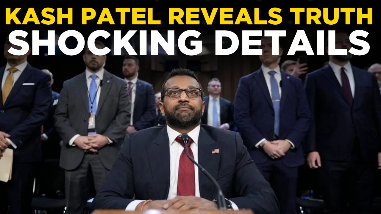 LIVE NEWS | Kash Patel Finally Breaks Silence and Exposes What Really Happened in D.C. | TRUMP NEWS