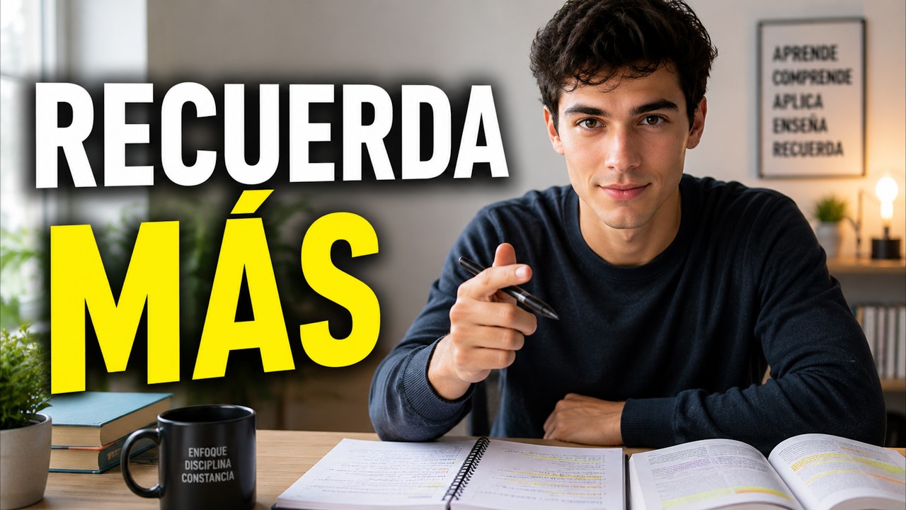 Cómo Recordar TODO lo que Estudias (La Psicología Que Nadie Te Enseñó)