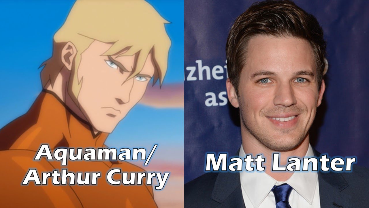 Characters and Voice Actors - Justice League: Throne of Atlantis