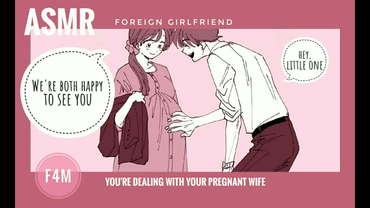 [ASMR] We're both happy to see you [wife roleplay] [F4M] [pregnant] [loving] [changing mood]