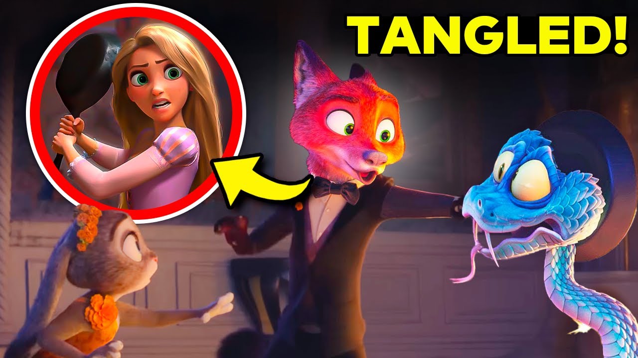24 REFERENCES To Other Movies You MISSED in ZOOTOPIA 2!