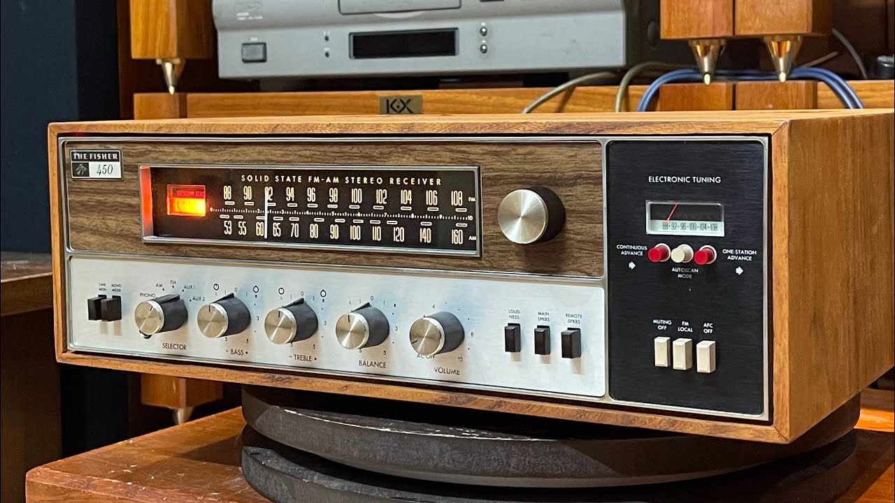 Chiếc Fisher 450T đời đỉnh nhất đẹp nhất Việt Nam đ&atilde; c&oacute; mặt tại L&ecirc; KH&Ocirc;I AUDIO ạ. #lekhoiaudio