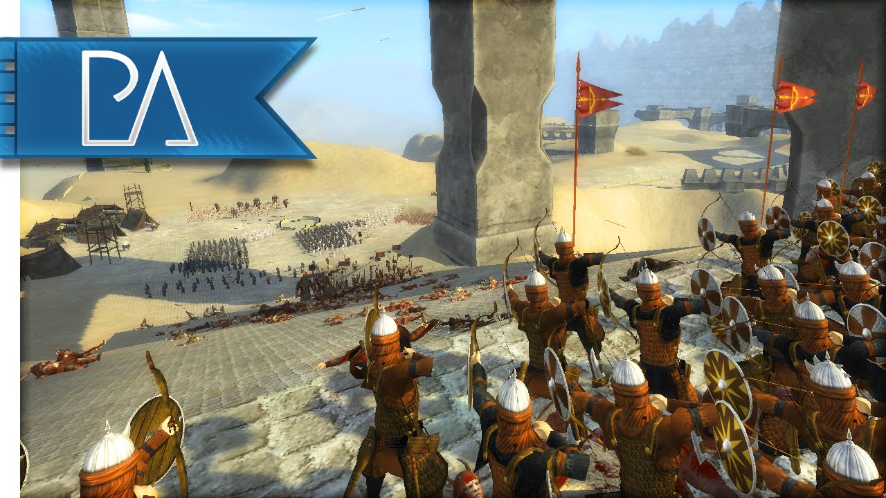 SIEGE OF FORGOTTEN FORTRESS - Third Age Total War Gameplay