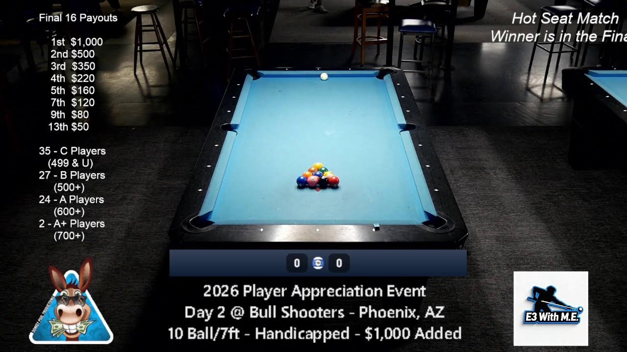 2026 Player Appreciation Event @ Bull Shooters - Phoenix, AZ - Day 2