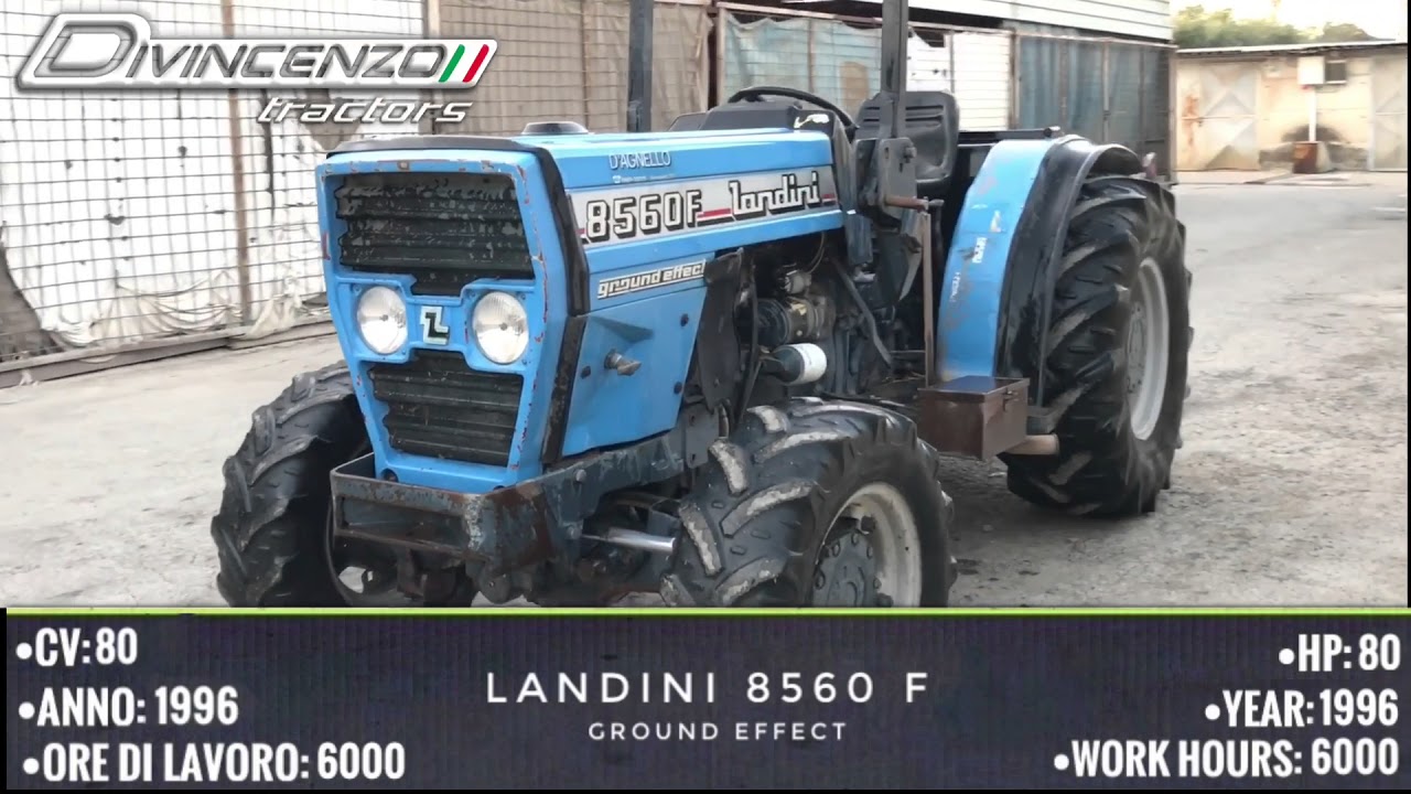 Landini 8560F Ground Effect - Trattori Usati - Used Tractors