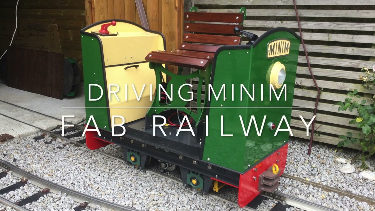 Driving the MINIM Loco On The F.A.B Railway