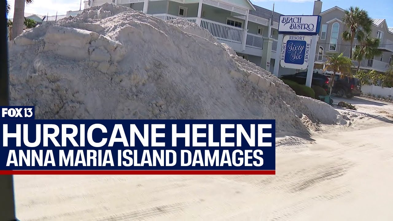 Helene aftermath: Assessing the damage on Anna Maria Island