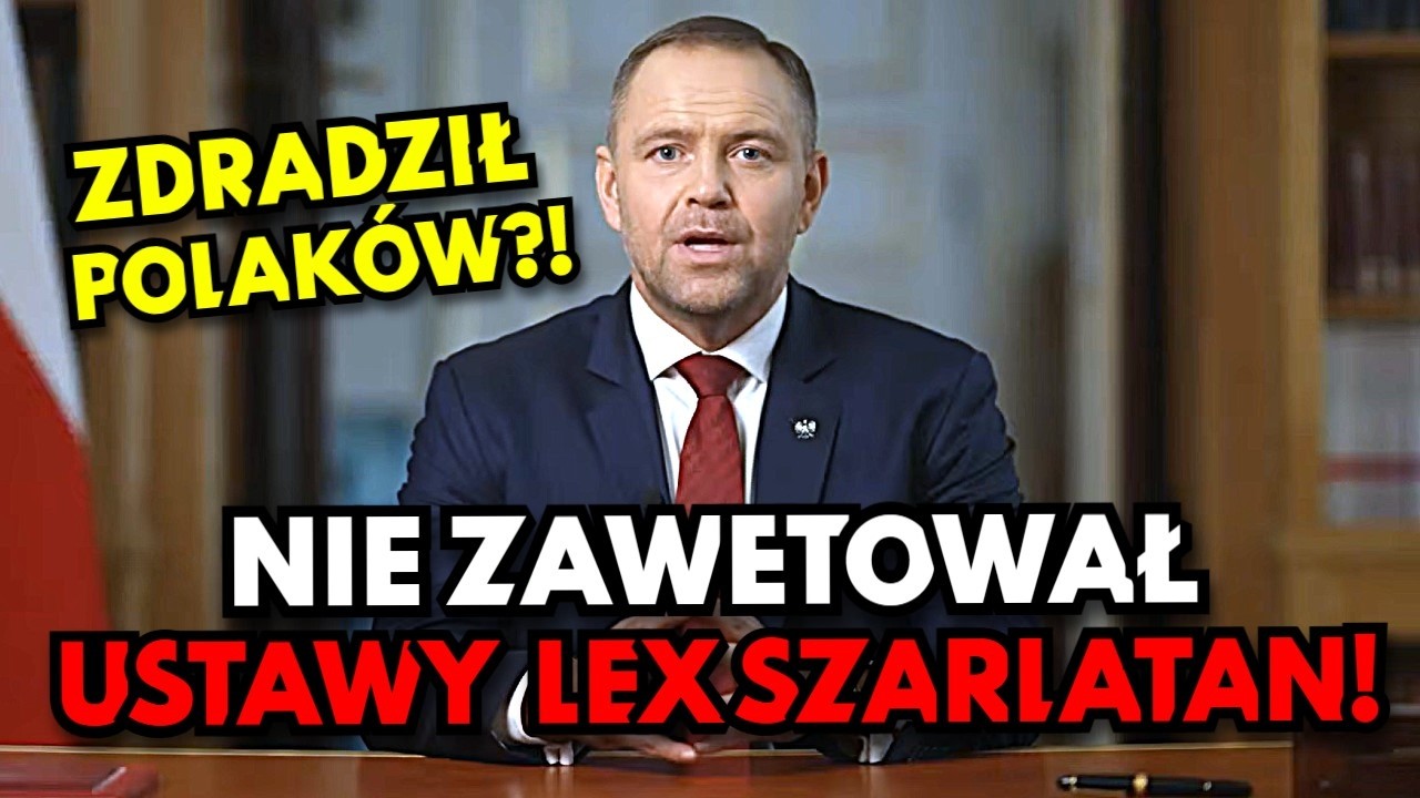NIE MA WETA DLA LEX SZARLATAN! NAWROCKI SKIEROWAŁ USTAWĘ DO TRYBUNAŁU KONSTYTUCYJNEGO!