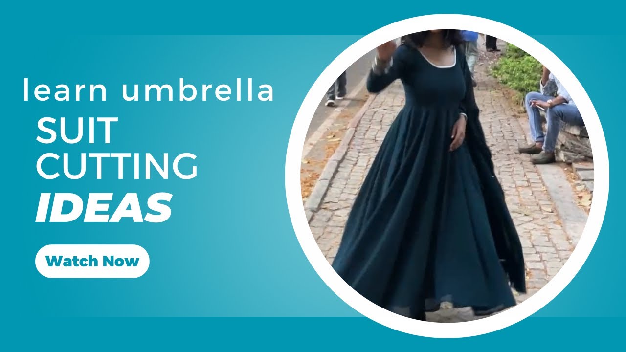 umbrella सूट की कटिंग कैसे करे