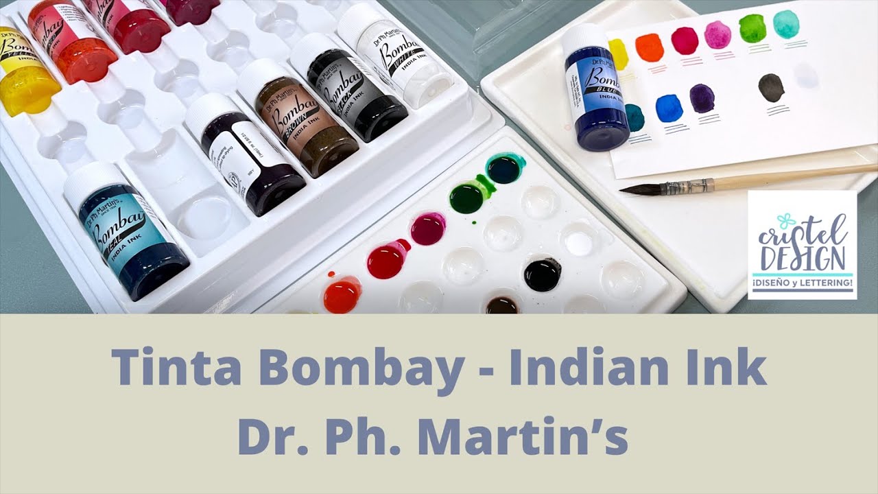 Tinta Bombay Dr. Ph Martin’s - unboxing y carta de color