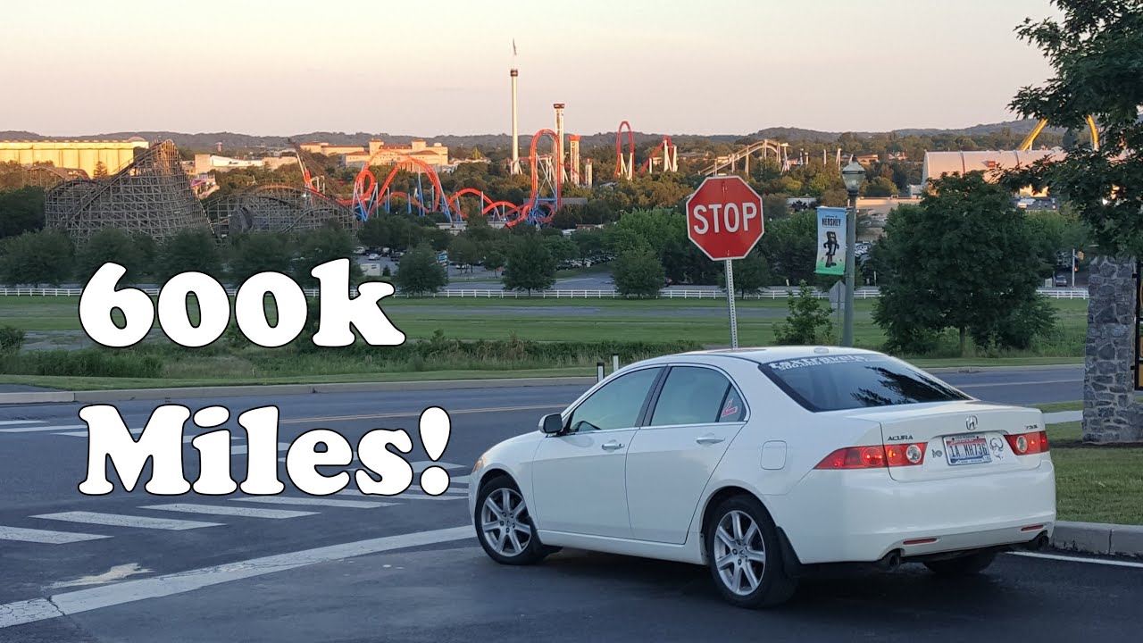 Rolling 600,000 miles in my 2005 Acura TSX on a 9,000 mile cross country road trip!