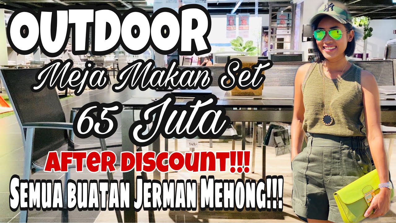 HUNTING MEJA MAKAN UNTUK TERAS
