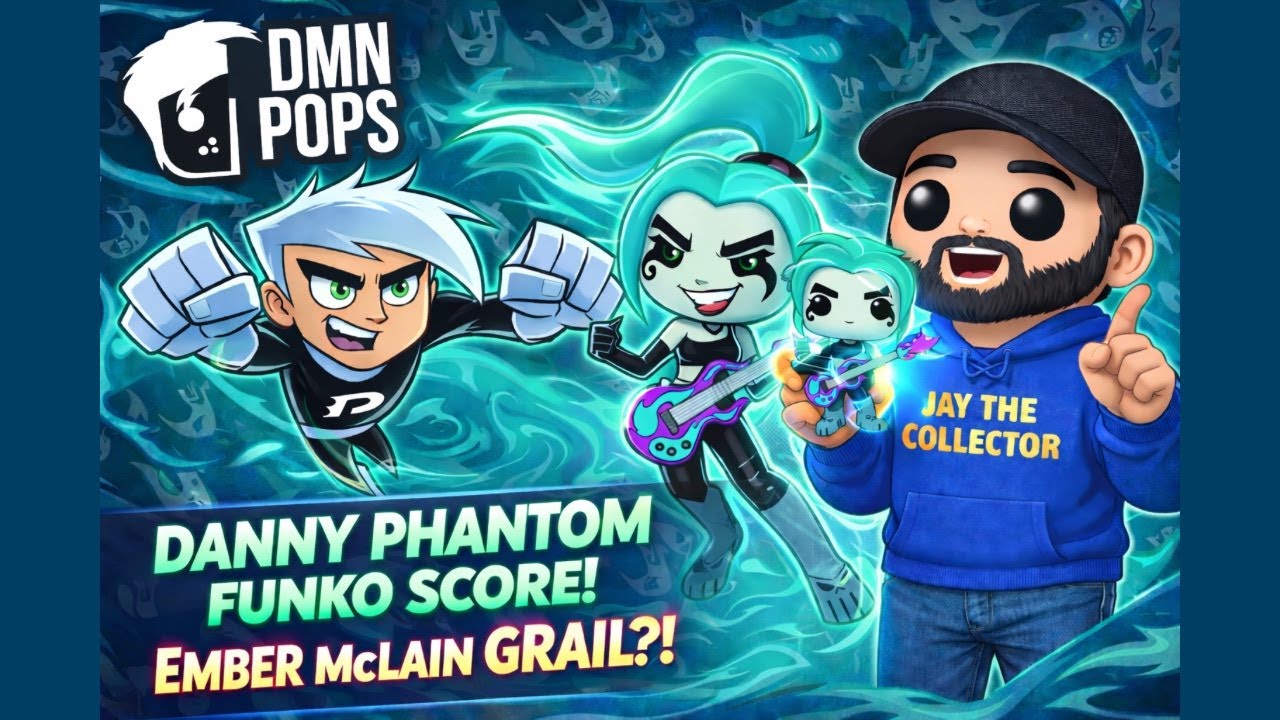 Я нашла настоящую реликвию из мультфильма «Дэнни Фантом» в магазине DMN Pops!!