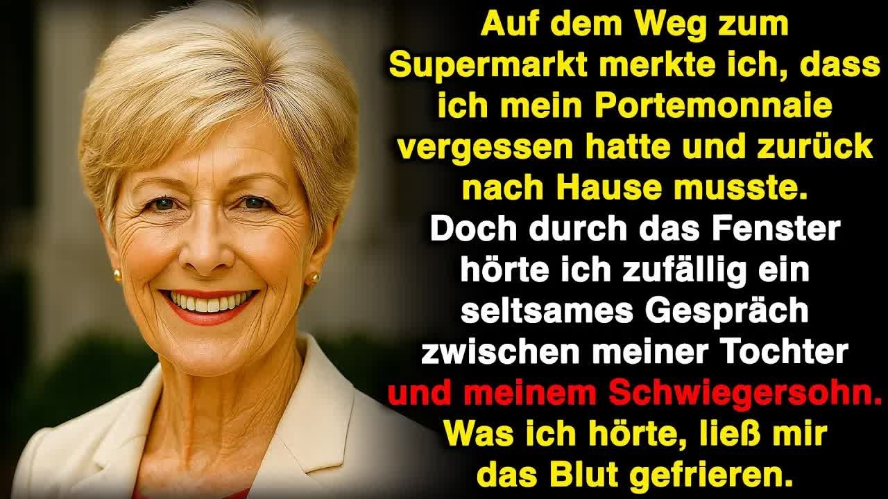 Auf dem Weg zum Supermarkt merkte ich, dass ich mein Portemonnaie vergessen hatte und zurück mus