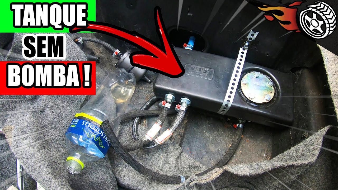 SURGE TANK SEM BOMBA + CATCH TANK  - Chevette Supercharger - Milan Dark