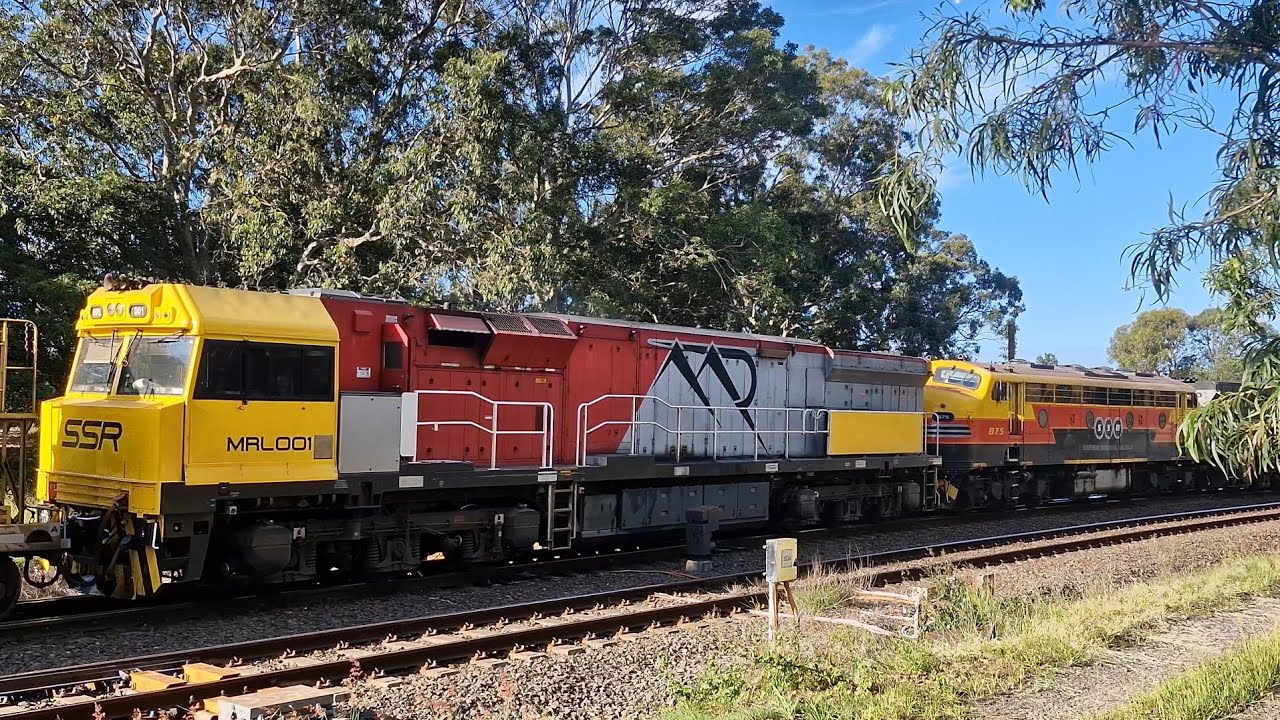 14/03/26 SSR Westons Grain Train 8140 passing Chullora West Junction 