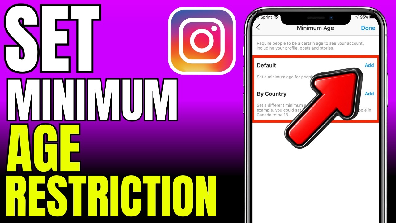 Как установить ограничение по минимальному возрасту в Instagram (2026)