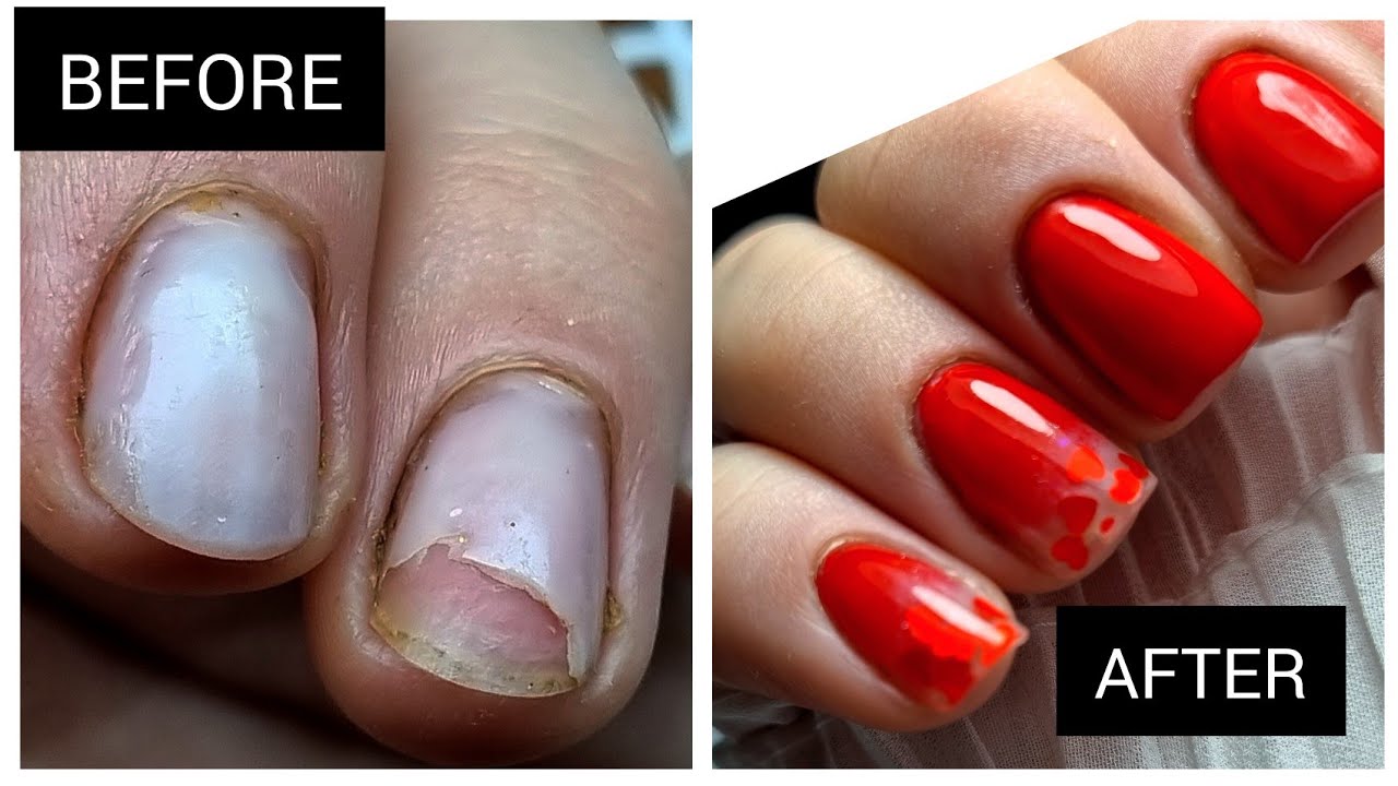 SUPER RED Nail ART design