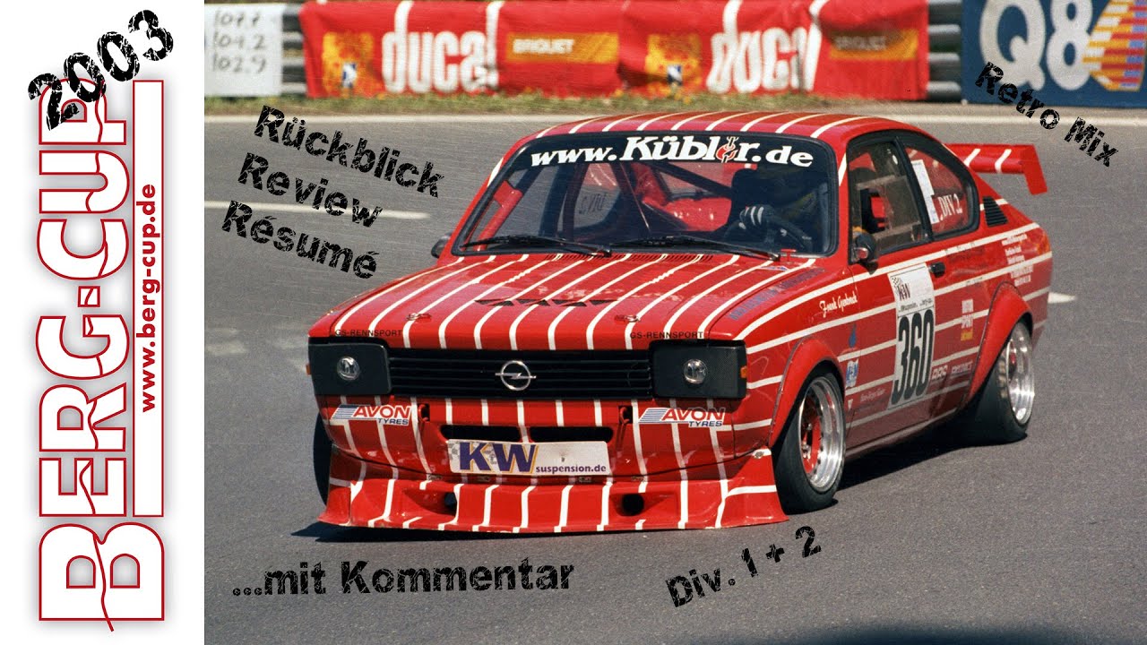 German Hillclimb Cup 2003 | Review | Retro TV | Hill Climb | Frank Genbrock, Matthias Pott, Fischer