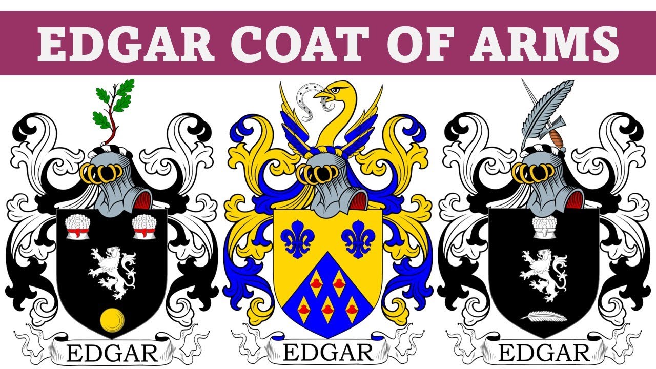 Edgar Coat of Arms & Family Crest - Symbols, Bearers, History