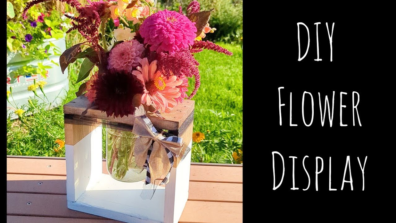 DIY Wooden Flower Vase Holder/ Step-by-Step Woodworking Guide/ Woodworking Projects That Sell