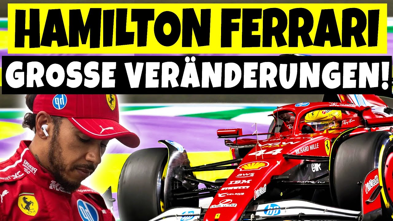 GROSSE VERÄNDERUNGEN für Lewis Hamilton bei Ferrari für die Saison 2026!