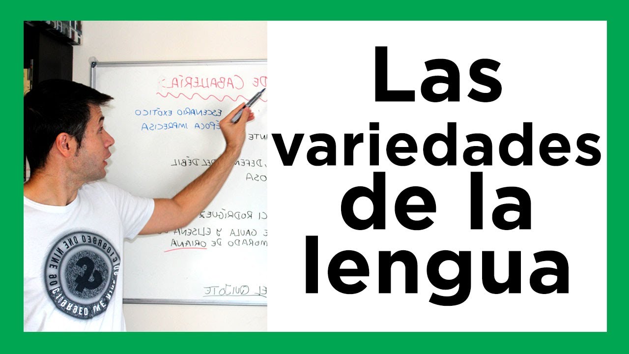 Las VARIEDADES DE LA LENGUA: registro coloquial, formal y común. Lengua estándar