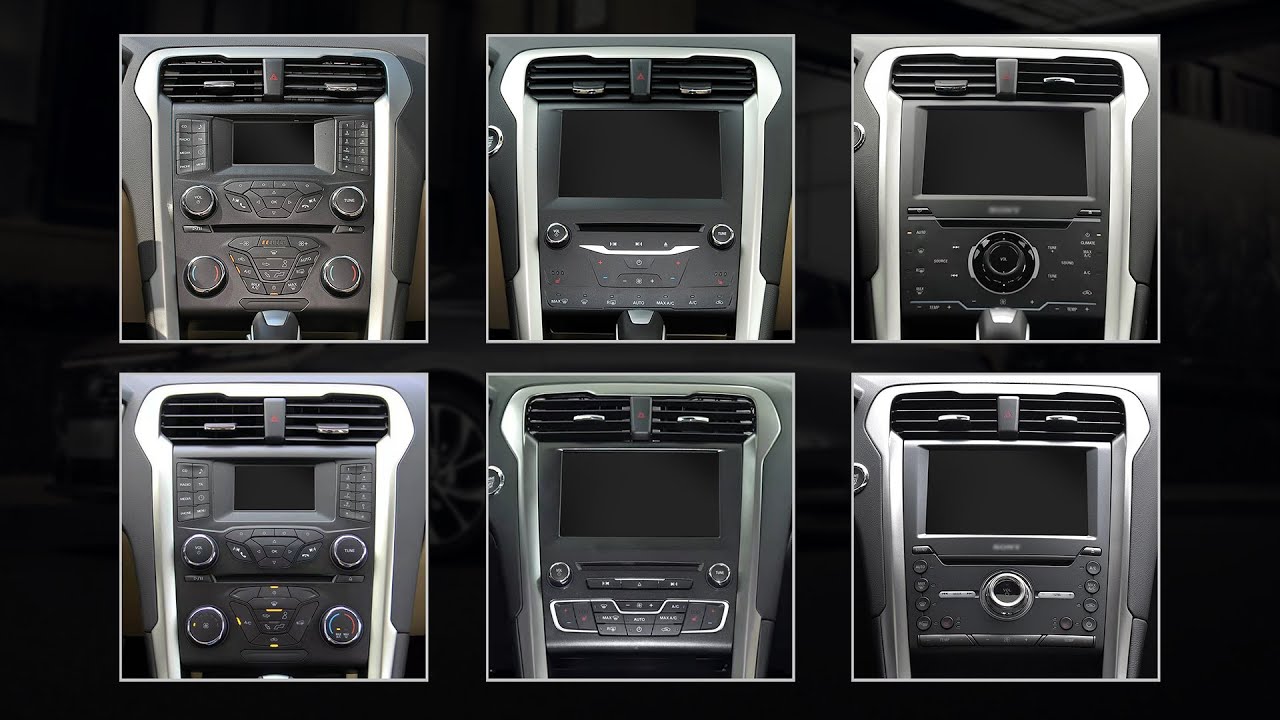 (STEP1) YULU E10 installation video for all versions of ford Mondeo/Fusion, Tesla-style screen radio