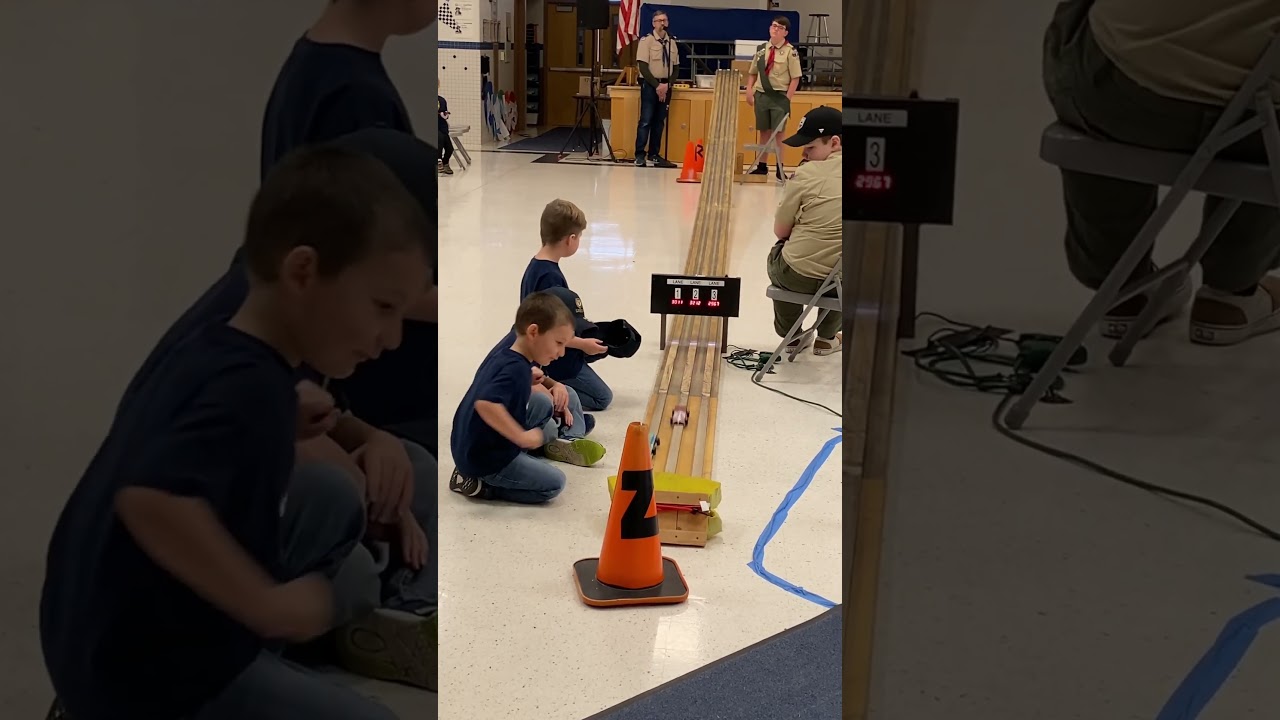 Pinewood Derby! Always an exciting time!! #cubscouts