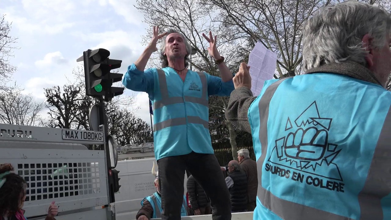 Sourds en col&egrave;re pour la manifestation du 20 mars 2019 (Partie 6)