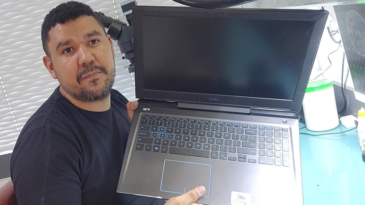 NOTEBOOK DELL G7 NÃO LIGA