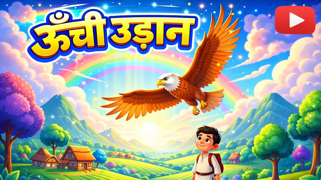 ऊँची उड़ान सपनों से सफलता तक | Kids Bird Story | Bedtime Story| Moral Story for Kids | Cartoon Story