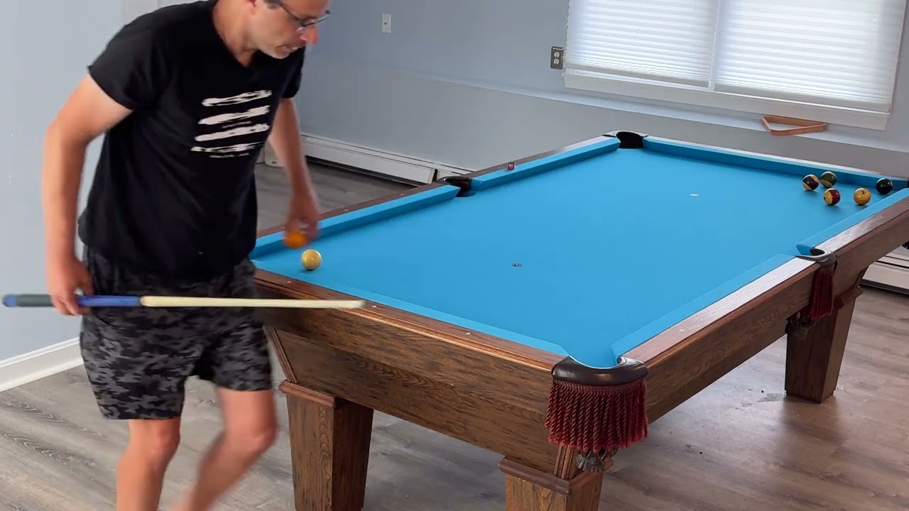 Practing perfect position on 'easy' shots
