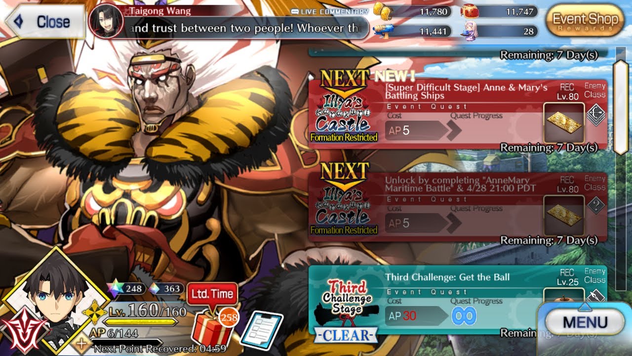 [Fate GO NA] Illiya's Castle 2025 | Anne & Mary's Battling Ships  | Super Difficult Stage