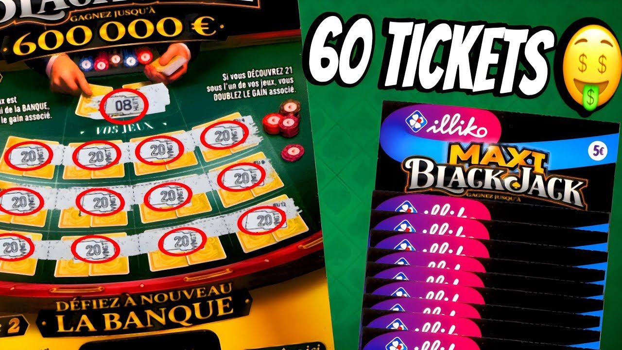 Grattage de 300€ de tickets MAXI BLACKJACK FDJ 🃏 Carnet complet : jackpot ou carnage ? 😱💰