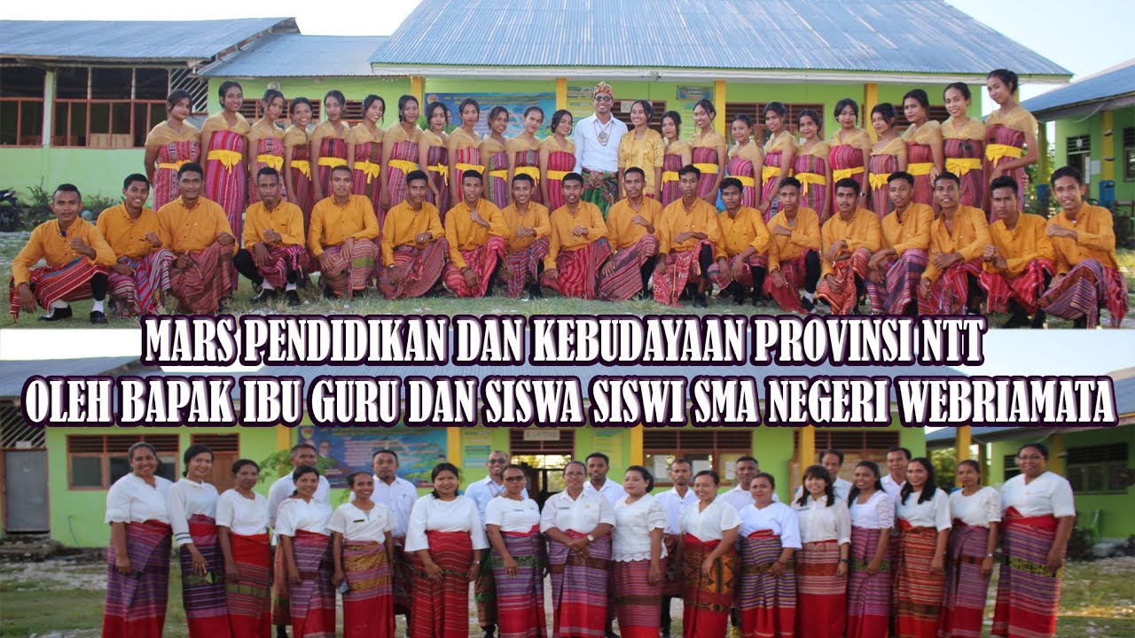 MARS PENDIDIKAN DAN KEBUDAYAAN PROV.NTT SMAN WEBRIAMATA #nttbangkit#nttsejahtera#restorasipendidikan