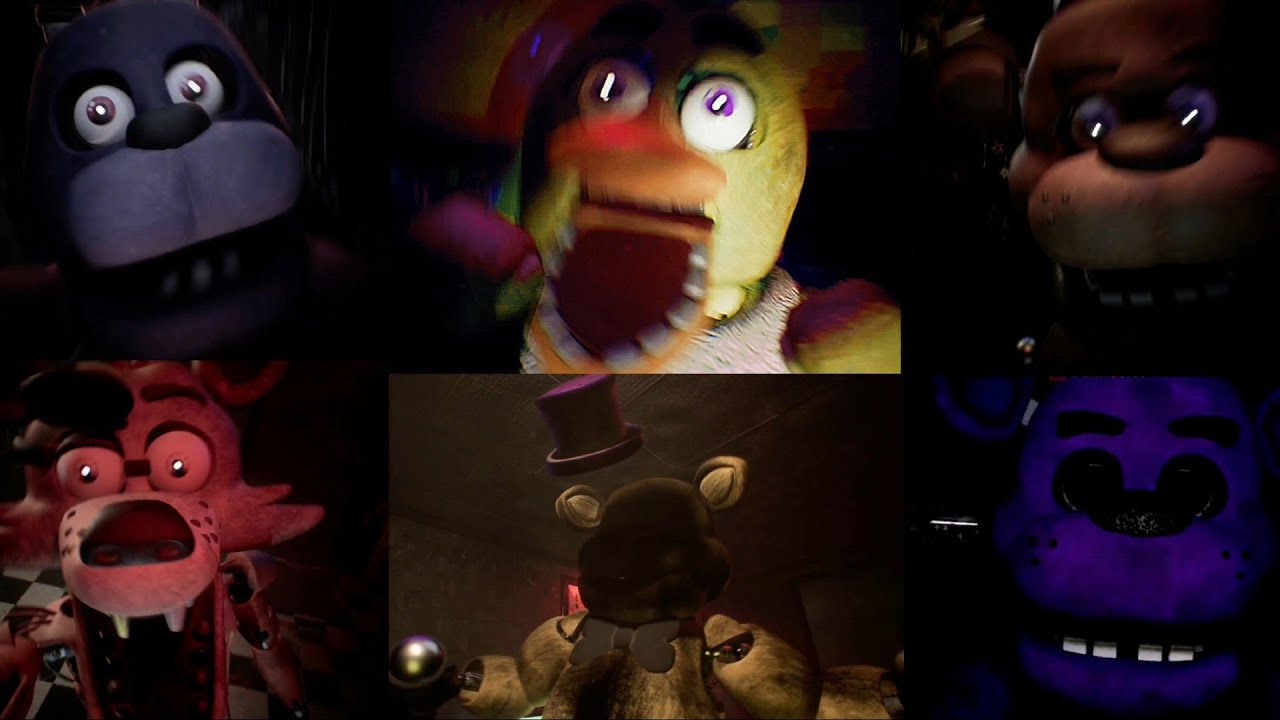 ALL JUMPSCARES FAZBEAR NIGHTS! - UPDATE 3.0.1
