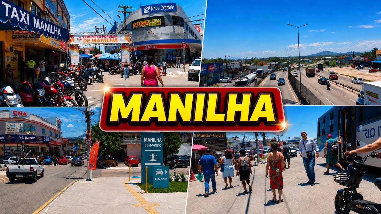 Conheça o centro comercial de Manilha Itaboraí RJ 