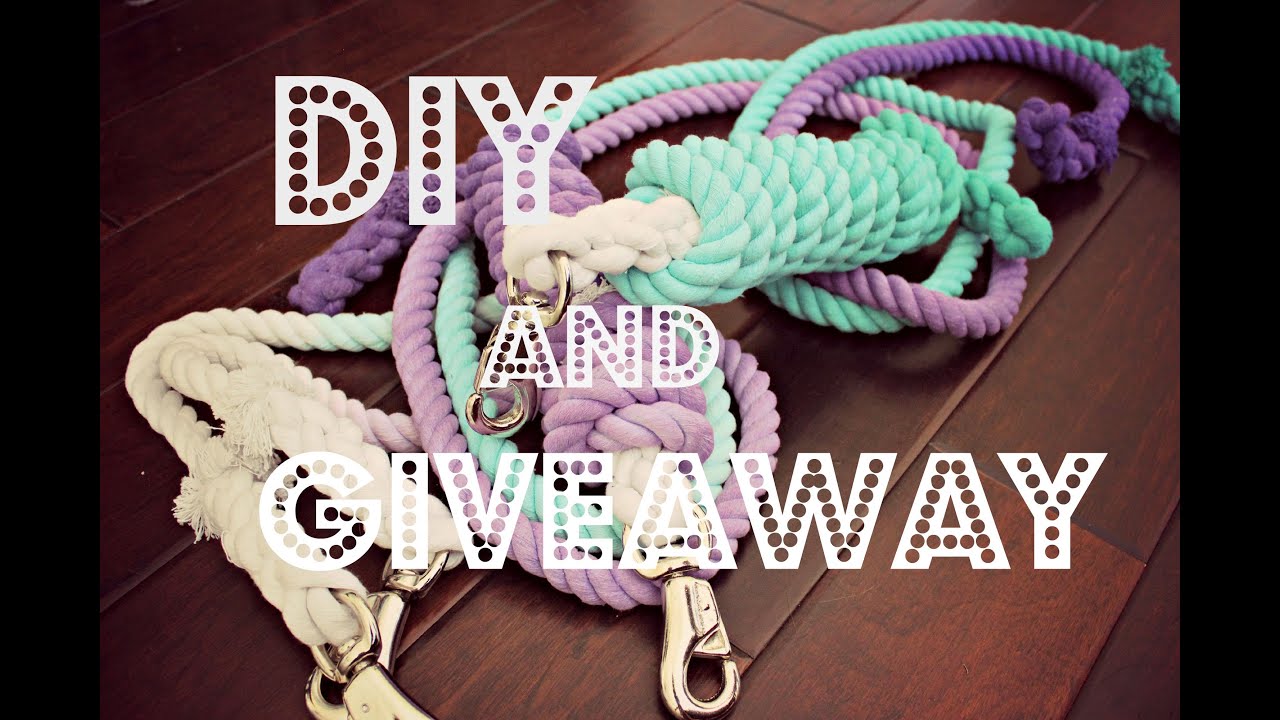 DIY | OMBRÉ LEAD ROPES & GIVEAWAY