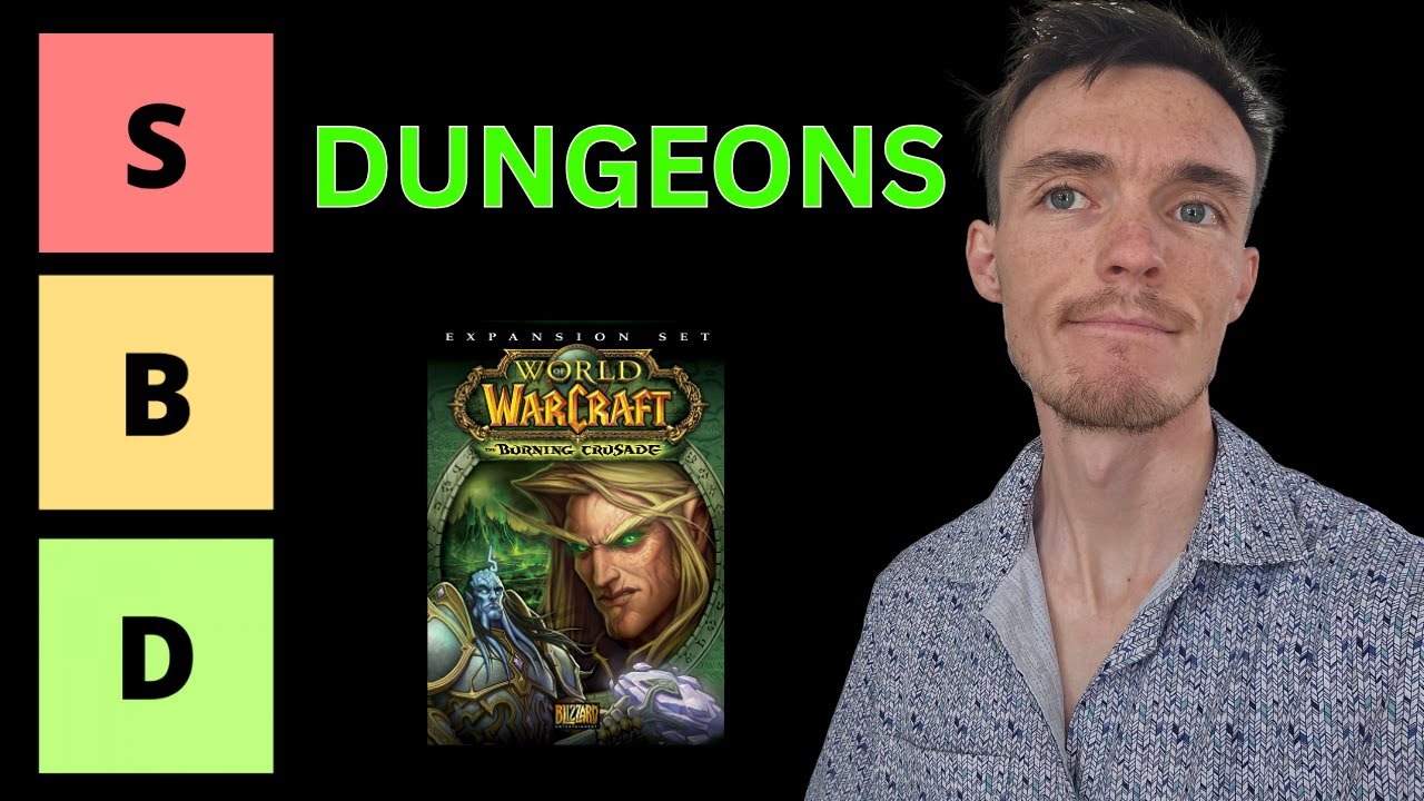 Ranking My Favorite Burning Crusade Dungeons! Tier List! WOW Classic