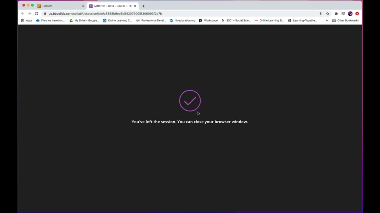 Blackboard Ultra Collaborate: Accessing and Using BB Collaborate