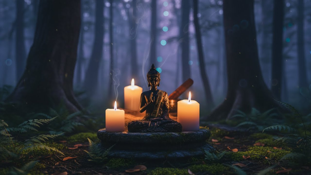 Buddha Flute Music for Deep Sleep, Soothing Buddha Flute Sounds to Fall Asleep Buddha Flute Sleep