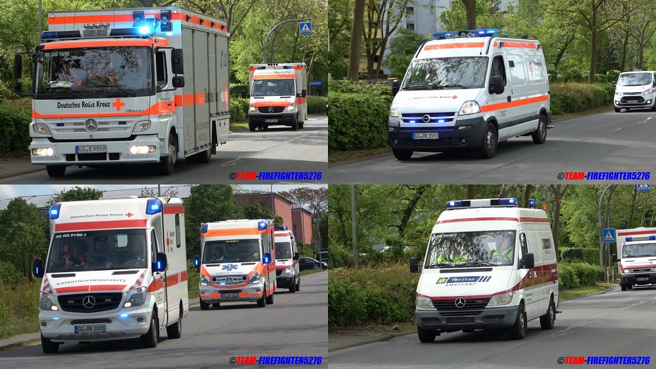 [Aufbau Behandlungsplatz 25] Katastrophenschutz des Landkreis Gro&szlig;-Gerau &uuml;bt in M&ouml;rfelden Walldorf
