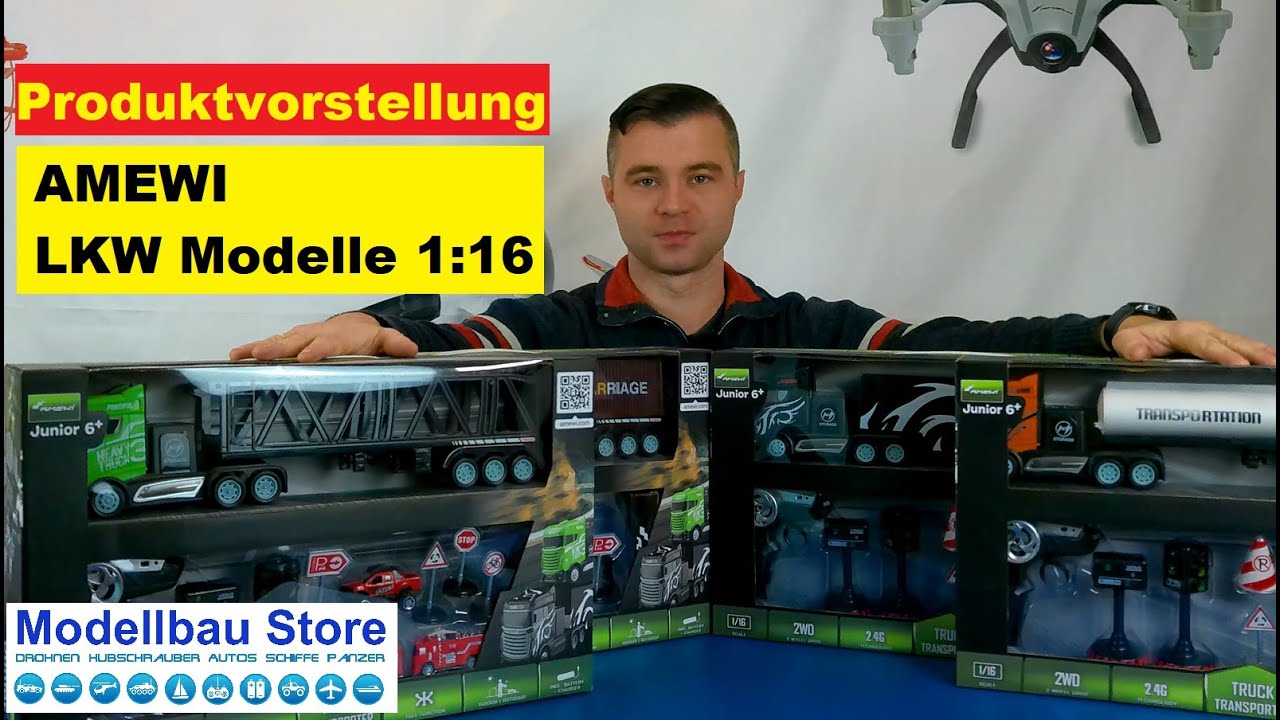 Amewi LKW Modelle im Ma&szlig;stab 1:16 Produktvorstellung