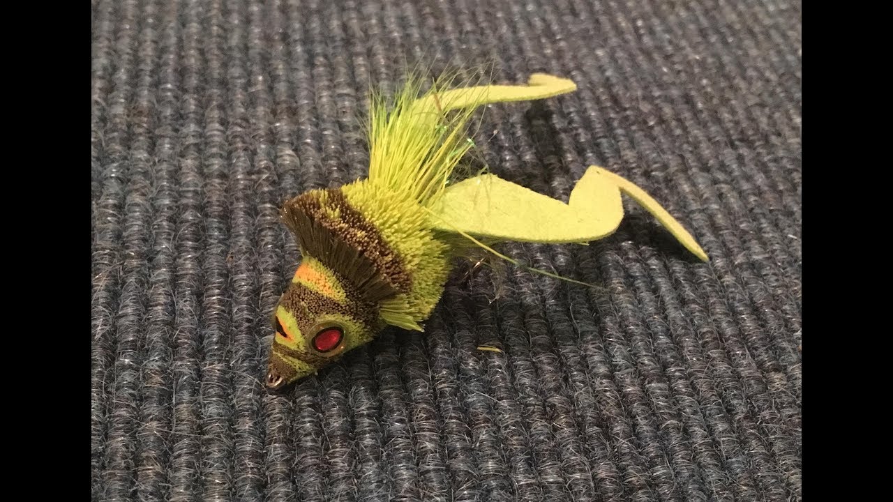 Dahlberg Diver - Frog Popper - Pike Fly- Predator Streamer