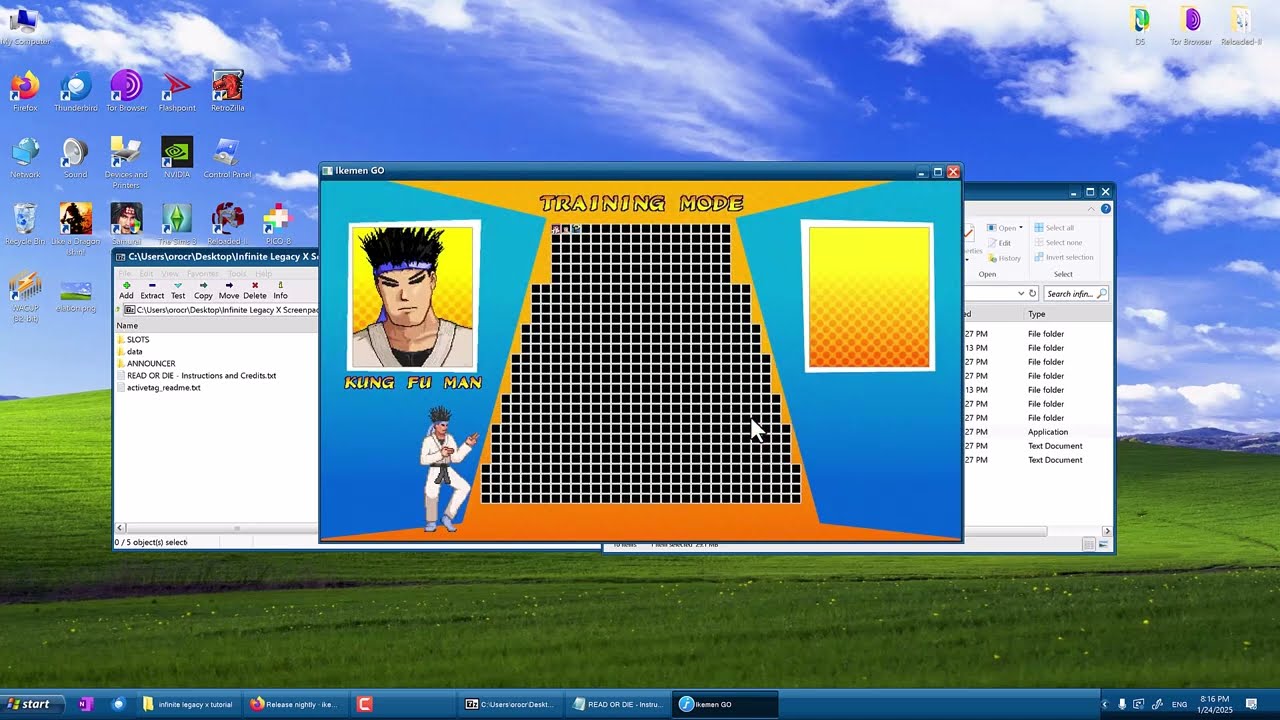 Infinite Legacy X 1.1.2 Installation Guide - Ikemen GO Nightly