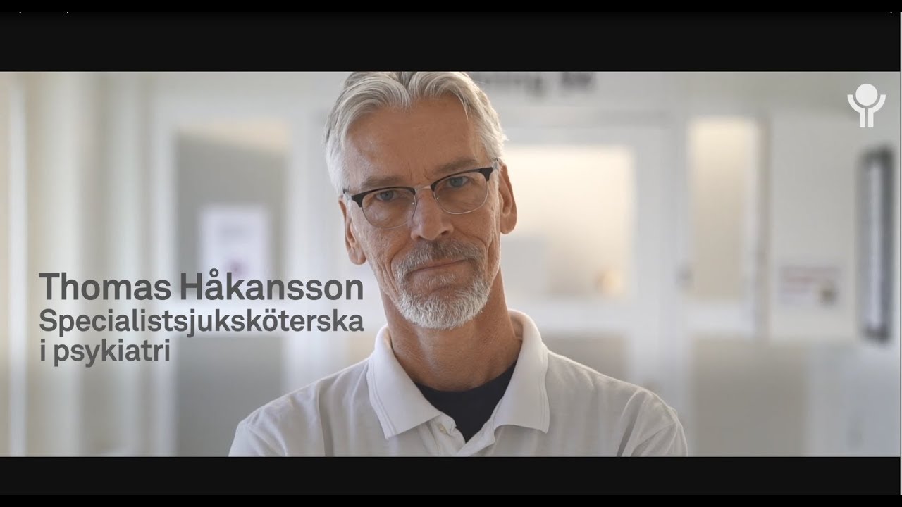 M&ouml;t Thomas som jobbar som specialistsjuksk&ouml;terska inom psykiatrin